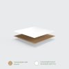 Lebomló bagett-tálca, kraft papír | 500 db/karton