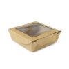 Lebomló salátás doboz ablakkal, 6,2 dl | 300 db/karton