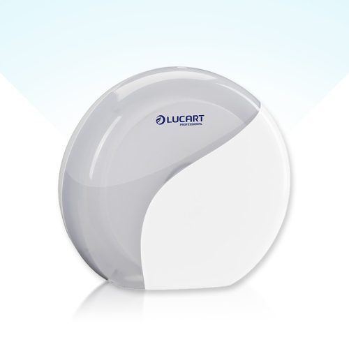 Lucart Identity Mini Jumbo toalettpapír adagoló fehér/fekete