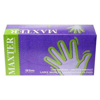 Latex púderezett gumikesztyű XL-es 100db/cs