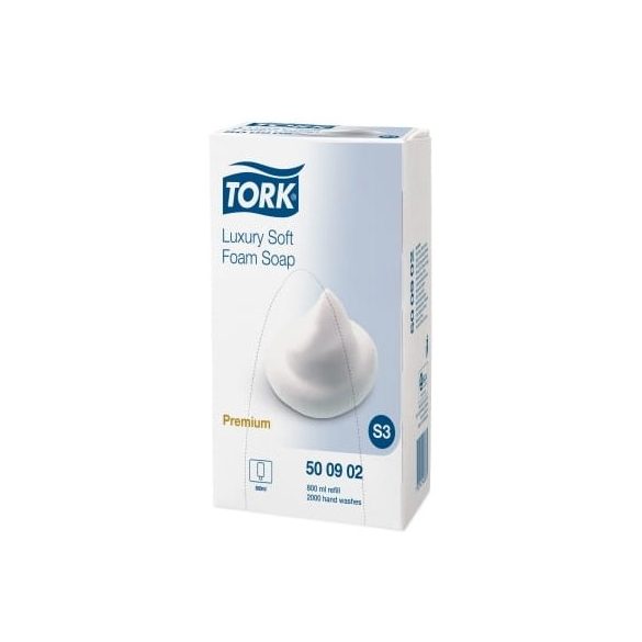 500902 Tork luxury Soft Foam Soap 800ml (S3)
