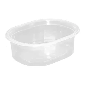   Műanyag ovális svédtál 375ml (mikrózható) PP 50db/cs 900db/krt