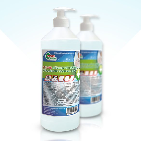 Civis kézfertőtlenítő folyékony szappan DDCL 1 liter