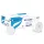 Lucart toalettpapír, STRONG 900 ID, 2rtg., cell., 19cm, 202m 12tek/krt