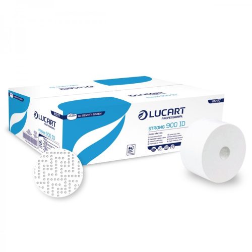 Lucart toalettpapír, 2rtg., cellulóz, 19cm, 202m 12tek/krt
