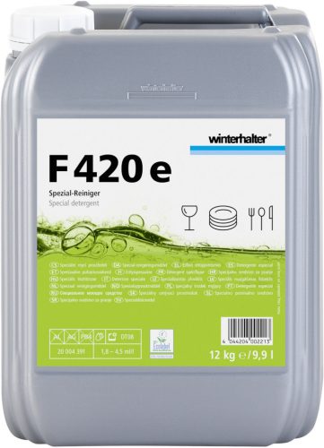 Winterhalter F420e mosogatószer  12 kg/9,9 L
