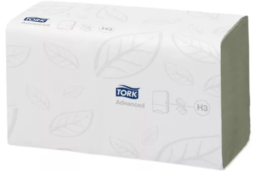 290179 Tork Advanced Z hajt. kéztörlő, zöld, 15 csg/#