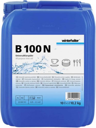 Winterhalter B100N öblítőszer 10,2kg/10L