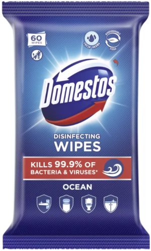 Domestos higi törlőkendő 60db/cs