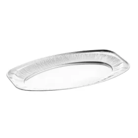   Alu hidegtálas tálca ovális 5 személyes 44,5X29,5cm 300db/krt