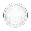 Lebomló pohártető szívószálnyílás nélkül, lapos, PLA, 96 mm pohárhoz | 100 db/csomag