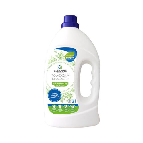 CLEANNE Folyékony mosószer koncentrátum, környezetbarát, 2000 ml
