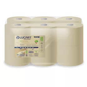   Toalettpapír L-ONE MINI adagolóhoz, kétrétegű, Fiberpack papír, barna | 12 tekercs