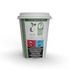 Lebomló teás pohár, papír és PLA, 4,5 dl | 50 db/csomag