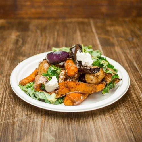 Lebomló cukornád lapostányér, 23 cm | 50 db/csomag