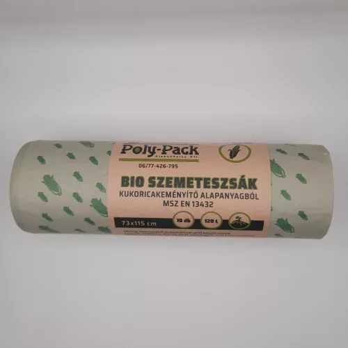 Lebomló szemeteszsák, 120 l | 10 db/tekercs
