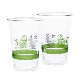  Lebomló hidegitalos pohár, 400ml, PLA, standard | 50 db/csomag