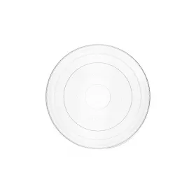   Lebomló tető levestartókhoz, PLA, 115 mm, lapos, 3,4-9 dl levestartókhoz, hideg ételekhez | 50 db/csomag