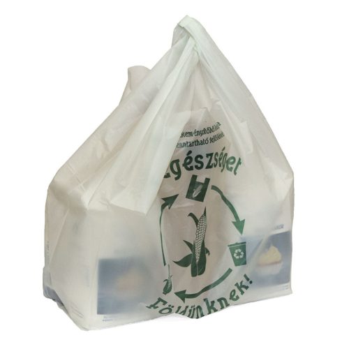 Szatyor, komposztálható, nagy 40*60 | 100 db/csomag
