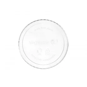   Lebomló doboztető, PLA, 2,3-9 dl dobozhoz, kerek | 50 db/csomag