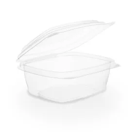   Lebomló ételtároló doboz, PLA, 2,3 dl, tetővel | 50 db/csomag