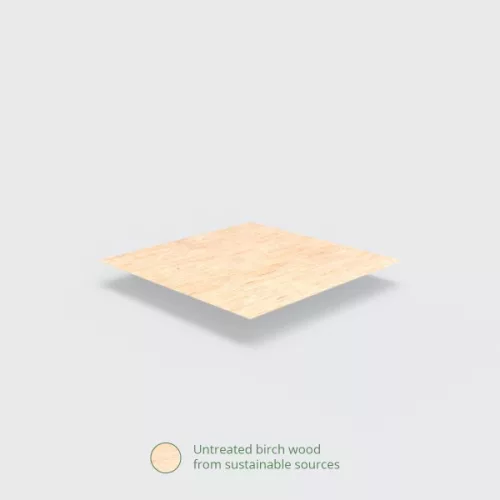 Lebomló villa, fa, 16,5 cm | 100 db/csomag